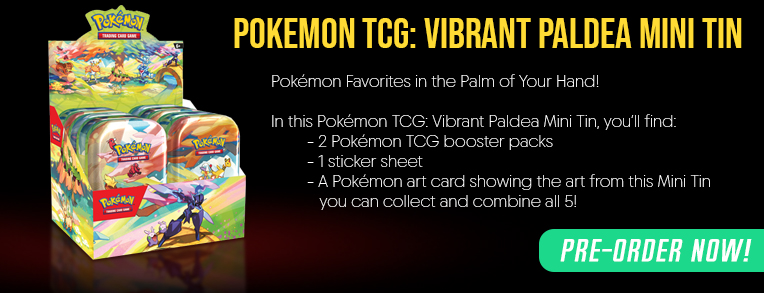 Pokemon Vibrant Paldea Mini Tin