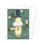 Dragon Shield Sleeves: Standard Brushed Art Rick & Morty - Mr Poopy Butthole 100CT