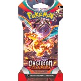 Pokemon Scarlet and Violet 3 Obsidian Flames Sleeved Booster
