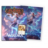 Dragon Shield Sleeves: Standard Matte Art Flesh and Blood - Aurora with Promo 100CT