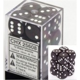 Chessex: Opaque 16Mm D6 Black Dice Block