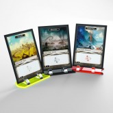 Gamegenics Card Stands Set 10x Multicolor