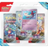 Pokemon Scarlet and Violet 7 Stellar Crown 3-Pack Blister