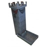 Role 4 Initiative Castle Keep Dice Tower 4 Ramps 11 Inches Tall