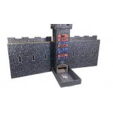 Role 4 Initiative Dark Castle Dice Tower with Turn Track and DM Screens