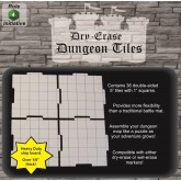 Role 4 Initiative Dry Erase Dungeon Tiles 36 White 5 inch Squares