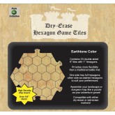 Role 4 Initiative Dry Erase Dungeon Tiles 33 Earthtone 6 inch Hex