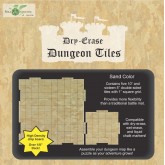Role 4 Initiative Dry Erase Dungeon Tiles 5 10 Inch, 16 5 inch Sand Squares