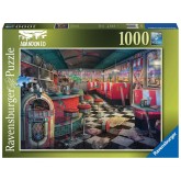 Abandoned Places: Decaying Diner 1000 Piece Puzzle