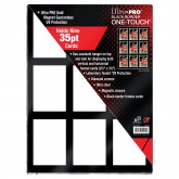 Ultra Pro One Touch 35 Point Black Border 9 Card Holder UV