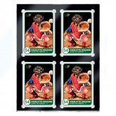 Ultra Pro 4-Card One Touch Black Border 130-Point